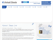 Tablet Screenshot of kelsallsteele.co.uk